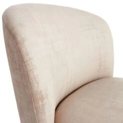 Laila Ali Caila Taupe Velvet Swivel Chair -Accent Furniture Shop laila ali caila taupe velvet swivel chair 4