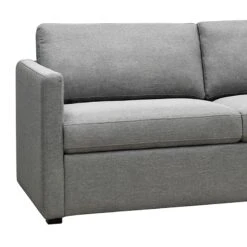 Laila Ali Harlowe Track Arm Sofa Grey 10 Laila Ali Harlowe Track Arm Sofa Grey -Accent Furniture Shop laila ali harlowe track arm sofa grey 3