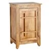 Mango Wood 1-Door Cabinet -Accent Furniture Shop mango wood 1 door cabinet