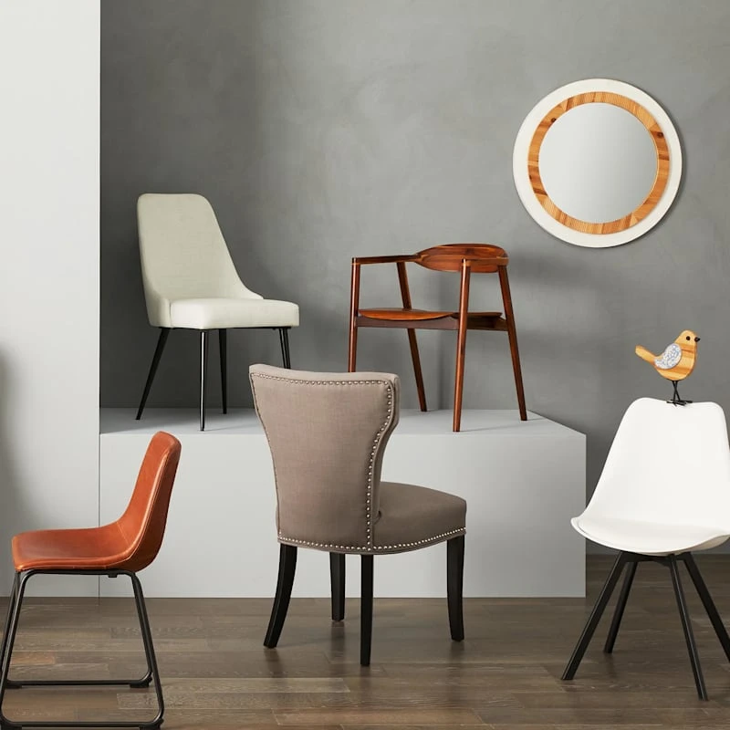 Mereen Ivory Upholstered Dining Chair 6 Mereen Ivory Upholstered Dining Chair - Image 4