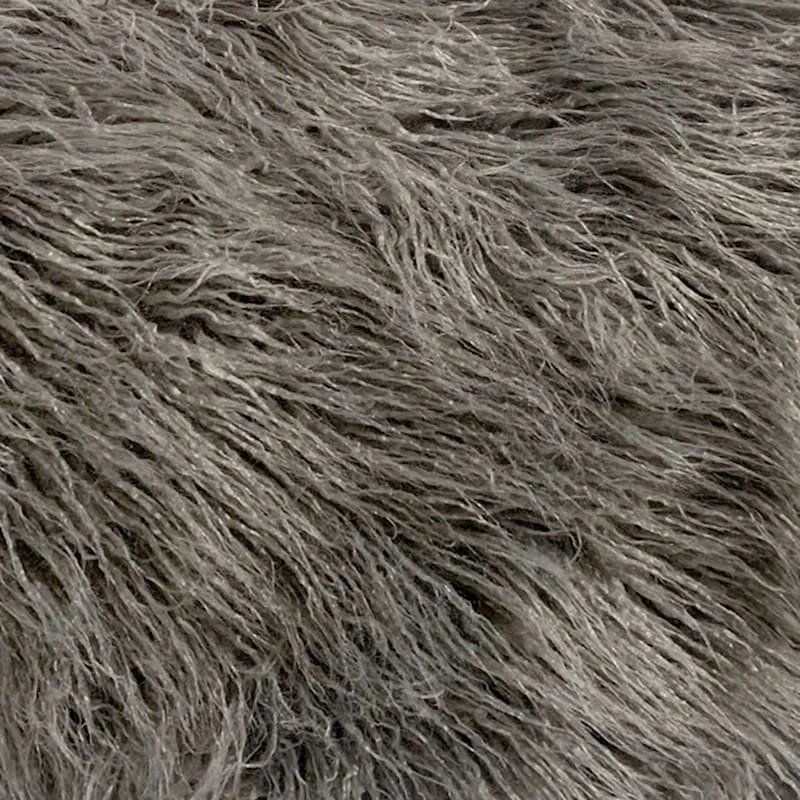 Mongolian Pouf, Grey 4 Mongolian Pouf, Grey - Image 2