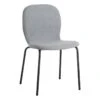 Preston Stackable Dining Chair, Light Grey -Accent Furniture Shop preston stackable dining chair light grey