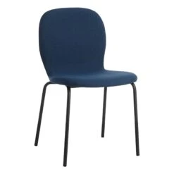Preston Stackable Dining Chair, Navy Blue