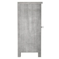 Providence 1-Door Mirrored Silver Cabinet -Accent Furniture Shop providence 1 door mirrored silver cabinet 2