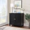 Providence Asbury Black 2-Door Cabinet 1 Providence Asbury Black 2-Door Cabinet -Accent Furniture Shop providence asbury black 2 door cabinet