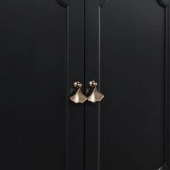Providence Asbury Black 2-Door Cabinet -Accent Furniture Shop providence asbury black 2 door cabinet 2