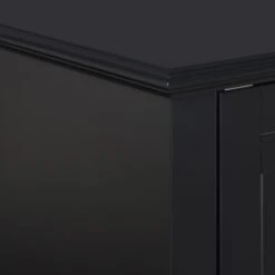 Providence Asbury Black 2-Door Cabinet -Accent Furniture Shop providence asbury black 2 door cabinet 4