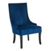 Providence Cassia Velvet Accent Chair, Navy Blue 2 Providence Cassia Velvet Accent Chair, Navy Blue -Accent Furniture Shop providence cassia velvet accent chair navy blue