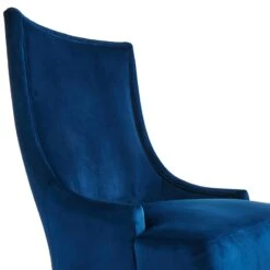Providence Cassia Velvet Accent Chair, Navy Blue 10 Providence Cassia Velvet Accent Chair, Navy Blue -Accent Furniture Shop providence cassia velvet accent chair navy blue 3