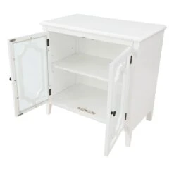 Providence Charlotte Cabinet, White -Accent Furniture Shop providence charlotte cabinet white 4