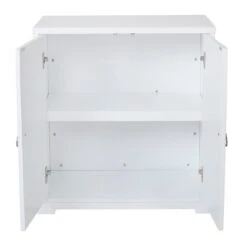 Providence Clara White 2-Door Cabinet -Accent Furniture Shop providence clara white 2 door cabinet 4