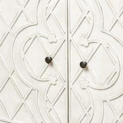 Providence Coventry White Cross Cabinet -Accent Furniture Shop providence coventry white cross cabinet 3