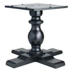 Providence Evening Mist Black Cylinder Table Pedestal, Top & Base Sold Separately -Accent Furniture Shop providence evening mist black cylinder table pedestal top base sold separately 3