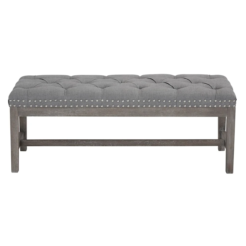 Providence Ferdinand Bench, Grey 4 Providence Ferdinand Bench, Grey - Image 2
