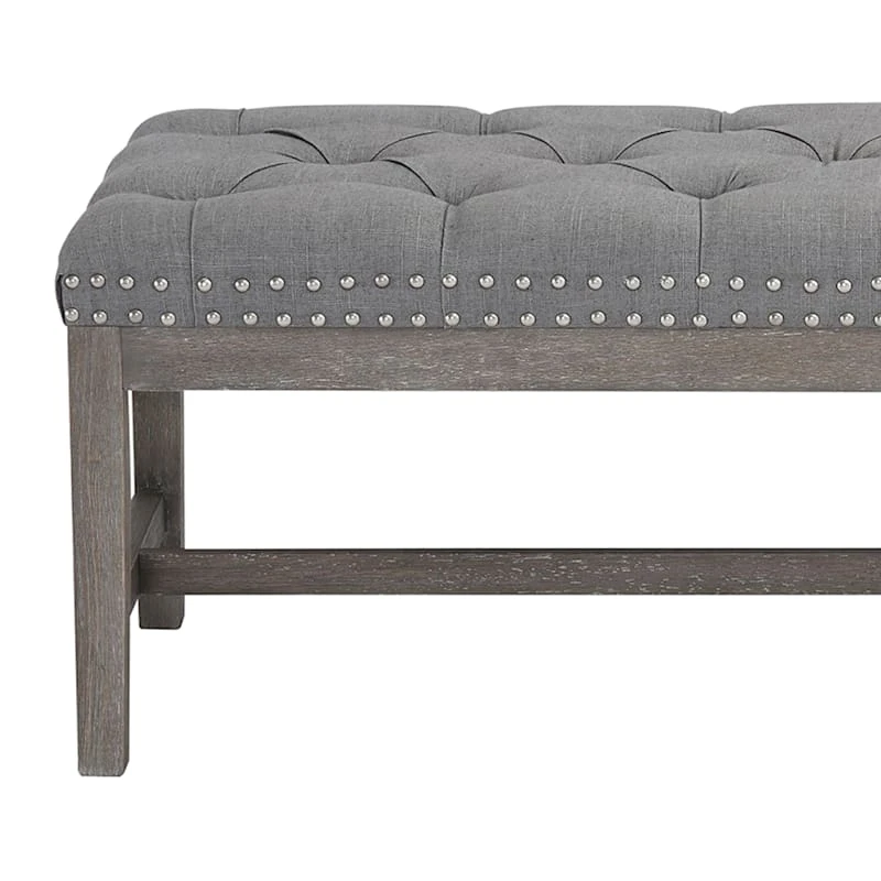 Providence Ferdinand Bench, Grey 5 Providence Ferdinand Bench, Grey - Image 3