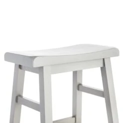 Providence Grey Saddle Backless Counter Stool, 24" -Accent Furniture Shop providence grey saddle backless counter stool 24 2