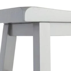 Providence Grey Saddle Backless Counter Stool, 24" -Accent Furniture Shop providence grey saddle backless counter stool 24 4