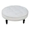 Providence Juliette Tufted Ottoman, Ivory -Accent Furniture Shop providence juliette tufted ottoman ivory