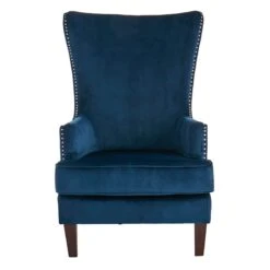 Providence Kori Accent Chair, Navy -Accent Furniture Shop providence kori accent chair navy 2
