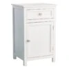 Providence Layne 1-Drawer 1-Door White Cabinet 1 Providence Layne 1-Drawer 1-Door White Cabinet -Accent Furniture Shop providence layne 1 drawer 1 door white cabinet