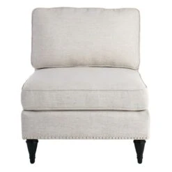 Providence Logan Slipper Chair, Grey -Accent Furniture Shop providence logan slipper chair grey 2