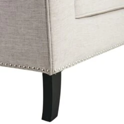 Providence Logan Slipper Chair, Grey -Accent Furniture Shop providence logan slipper chair grey 3