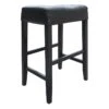 Providence Madison Black Backless Barstool, 29" 1 Providence Madison Black Backless Barstool, 29" -Accent Furniture Shop providence madison black backless barstool 29