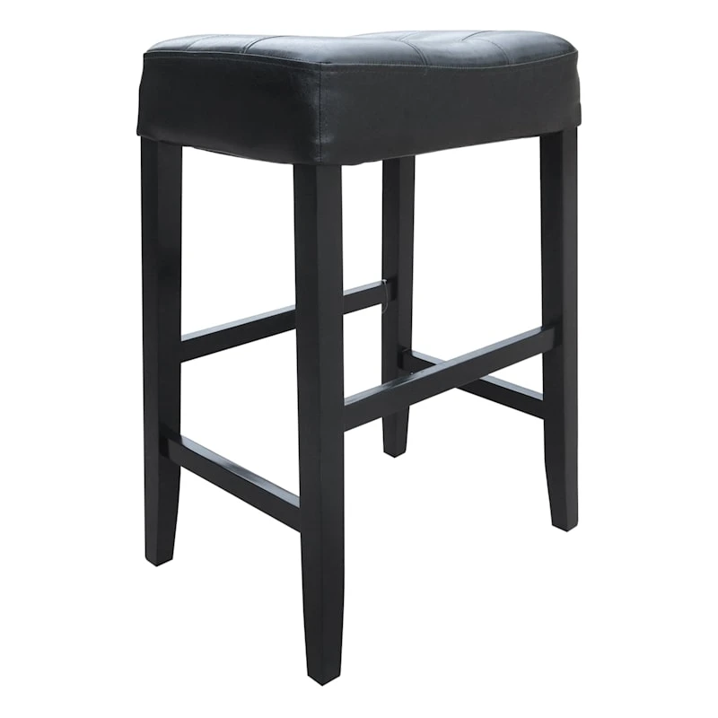 Providence Madison Black Backless Barstool, 29" 3 Providence Madison Black Backless Barstool, 29"
