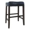 Providence Madison Brown Backless Barstool, 29" -Accent Furniture Shop providence madison brown backless barstool 29