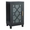 Providence Merrick Black 1-Door Cabinet -Accent Furniture Shop providence merrick black 1 door cabinet