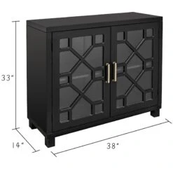 Providence Merrick Black Glass Pane Cabinet 11 Providence Merrick Black Glass Pane Cabinet -Accent Furniture Shop providence merrick black glass pane cabinet 4