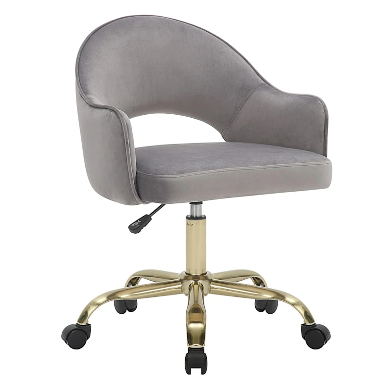 Providence Mila Office Chair, Grey 3 Providence Mila Office Chair, Grey