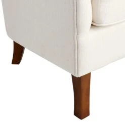 Providence Norfolk White Tufted Accent Chair -Accent Furniture Shop providence norfolk white tufted accent chair 3