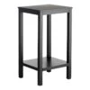 Providence Pratt Black Square Accent Table, 25" 1 Providence Pratt Black Square Accent Table, 25" -Accent Furniture Shop providence pratt black square accent table 25