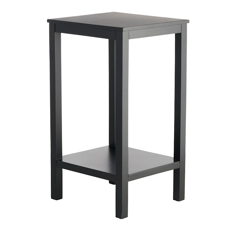 Providence Pratt Black Square Accent Table, 25" 5 Providence Pratt Black Square Accent Table, 25" - Image 3