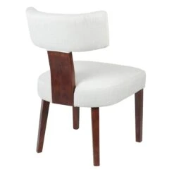 Providence Presley T-Back Dining Chair, White -Accent Furniture Shop providence presley t back dining chair white 2