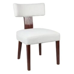 Providence Presley T-Back Dining Chair, White