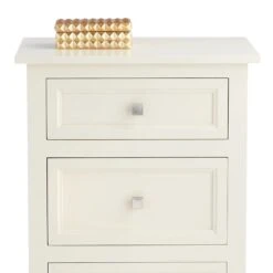 Providence Rachel White 3-Drawer Wood Cabinet 11 Providence Rachel White 3-Drawer Wood Cabinet -Accent Furniture Shop providence rachel white 3 drawer wood cabinet 3