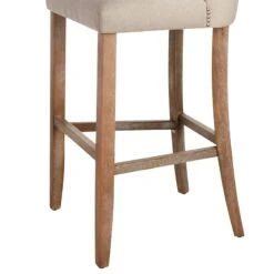 Providence Ring Back Barstool, Linen 12 Providence Ring Back Barstool, Linen -Accent Furniture Shop providence ring back barstool linen 4