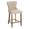 Providence Ring Back Counter Stool, Linen -Accent Furniture Shop providence ring back counter stool linen