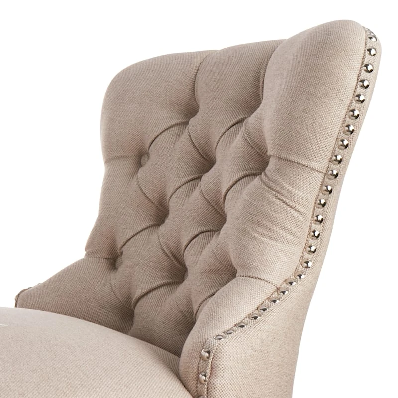 Providence Ring Back Counter Stool, Linen 5 Providence Ring Back Counter Stool, Linen - Image 3