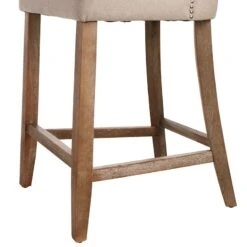Providence Ring Back Counter Stool, Linen 11 Providence Ring Back Counter Stool, Linen -Accent Furniture Shop providence ring back counter stool linen 4