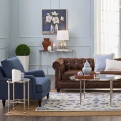 Providence Rogan Armchair, Navy 12 Providence Rogan Armchair, Navy -Accent Furniture Shop providence rogan armchair navy 4