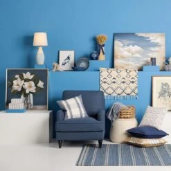 Providence Rogan Armchair, Navy 13 Providence Rogan Armchair, Navy -Accent Furniture Shop providence rogan armchair navy 5