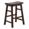Providence Saddle Counter Stool, Walnut -Accent Furniture Shop providence saddle counter stool walnut