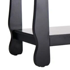 Providence Theodore Black 3-Tier Thick Leg Bookshelf, 29" 9 Providence Theodore Black 3-Tier Thick Leg Bookshelf, 29" -Accent Furniture Shop providence theodore black 3 tier thick leg bookshelf 29 3