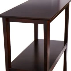 Providence Theodore Brown 3-Tier Thick Leg Bookshelf, 29" -Accent Furniture Shop providence theodore brown 3 tier thick leg bookshelf 29 2