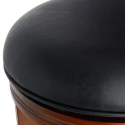 Providence Victoria Backless Barstool, Walnut 9 Providence Victoria Backless Barstool, Walnut -Accent Furniture Shop providence victoria backless barstool walnut 3