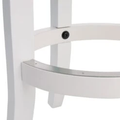 Providence Victoria Backless Counter Stool, White -Accent Furniture Shop providence victoria backless counter stool white 2