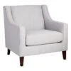 Providence Wells Accent Chair, Light Grey